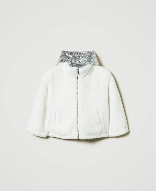 Giacca Reversibile In Faux Fur