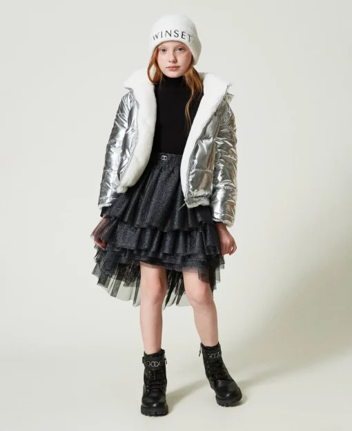 Giacca Reversibile In Faux Fur
