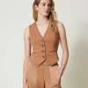 Gilet In Tessuto Scuba