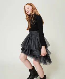 Gonna A Balze In Tulle Lurex