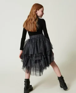 Gonna A Balze In Tulle Lurex