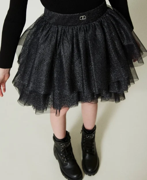 Gonna A Balze In Tulle Lurex