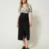 Gonna In Jeans Con Cintura