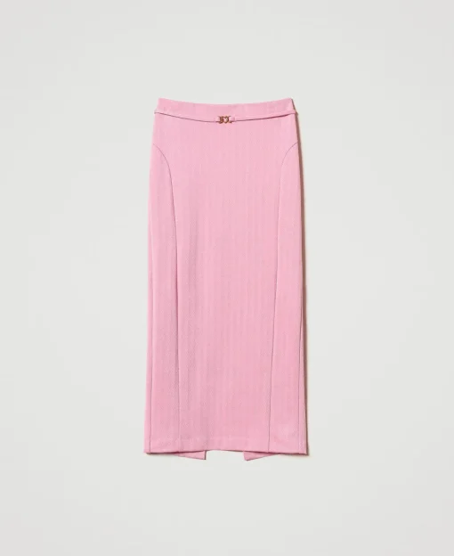 Gonna In Tessuto Scuba Jacquard