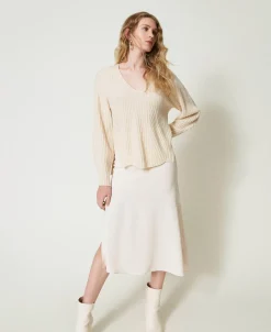 Gonna Longuette Con Catena Oval T