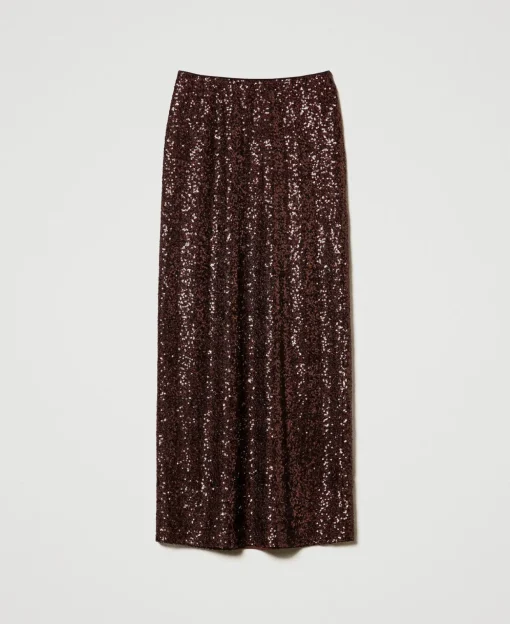 Gonna Lunga In Full Paillettes