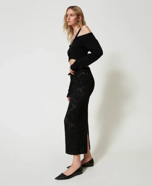 Gonna Lunga Seamless In Filato Treeblend