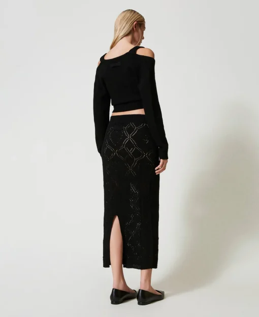 Gonna Lunga Seamless In Filato Treeblend