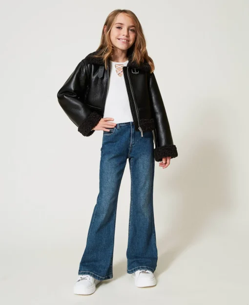 Jeans Bell Bottom Cinque Tasche