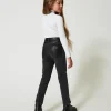 Jeans Skinny Con Spacchi