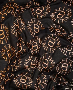 Kefiah Con Stampa Oval T E Logo
