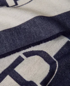 Kefiah Jacquard Con Logo
