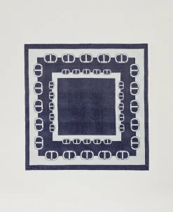 Kefiah Jacquard Con Logo