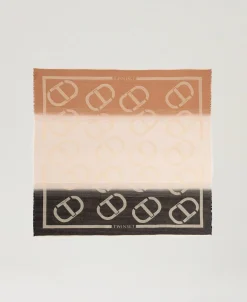 Kefiah Jacquard Con Oval T