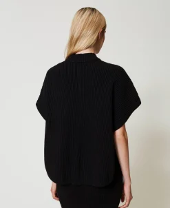 Maglia A Poncho A Costine