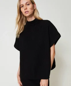 Maglia A Poncho A Costine