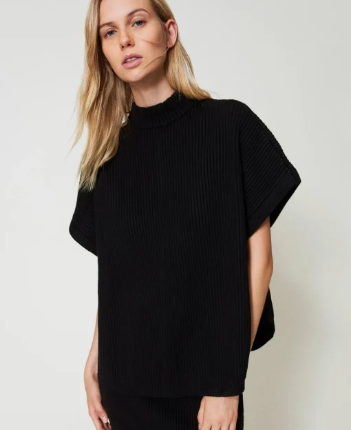 Maglia A Poncho A Costine