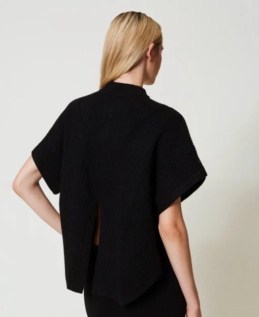 Maglia A Poncho A Costine