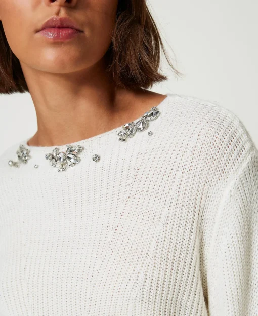 Maglia Con Ricami Fatti A Mano