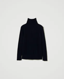 Maglia Dolcevita In Lana E Cashmere