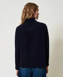 Maglia Dolcevita In Lana E Cashmere