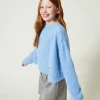 Maglia E Cardigan Con Bottone Oval T