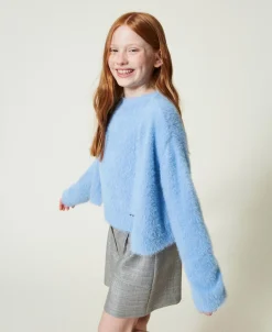 Maglia E Cardigan Con Bottone Oval T