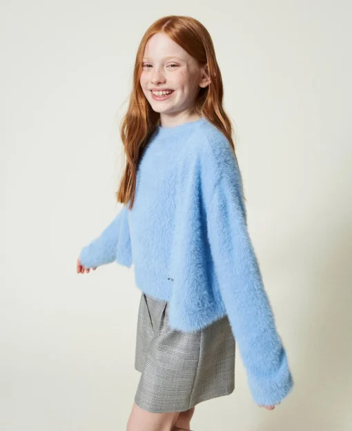 Maglia E Cardigan Con Bottone Oval T