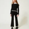 Maglia E Pantaloni Ampi A Costine