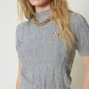 Maglia In Cotone E Cashmere Con Logo