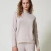 Maglia In Misto Lana E Lurex
