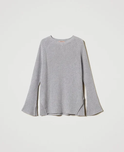 Maglia In Misto Lana E Lurex