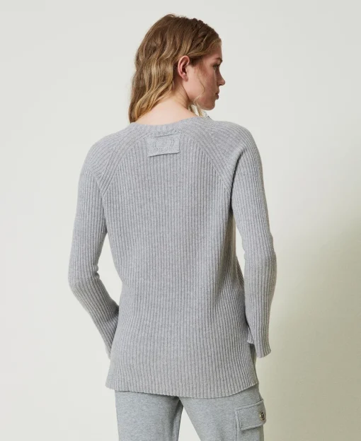 Maglia In Misto Lana E Lurex