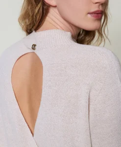 Maglia In Misto Lana E Lurex