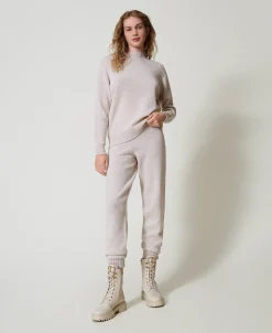 Maglia In Misto Lana E Lurex