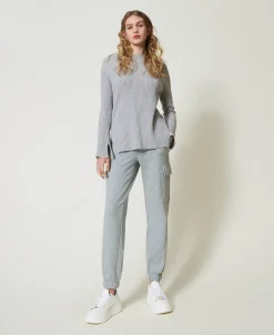 Maglia In Misto Lana E Lurex