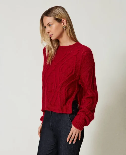 Maglia In Misto Mohair