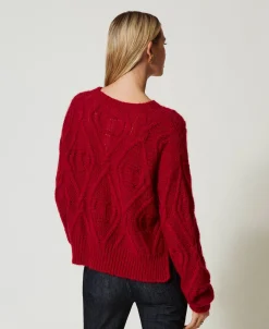 Maglia In Misto Mohair