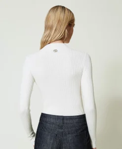 Maglia Lupetto A Costine