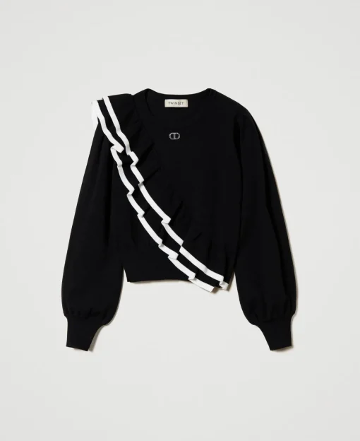Maglia Regular Con Doppia Balza
