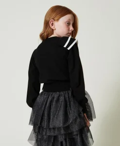 Maglia Regular Con Doppia Balza