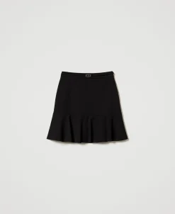 Minigonna Con Cinturino Oval T