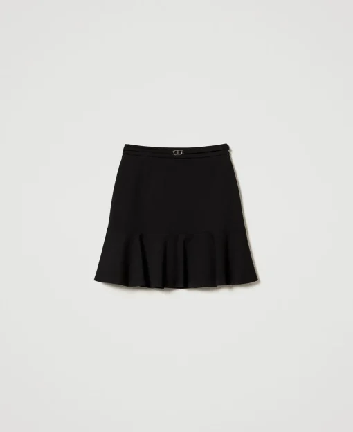 Minigonna Con Cinturino Oval T