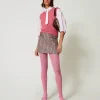 Minigonna In Bouclé E Lurex