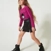 Minigonna In Jeans Con Spacchi