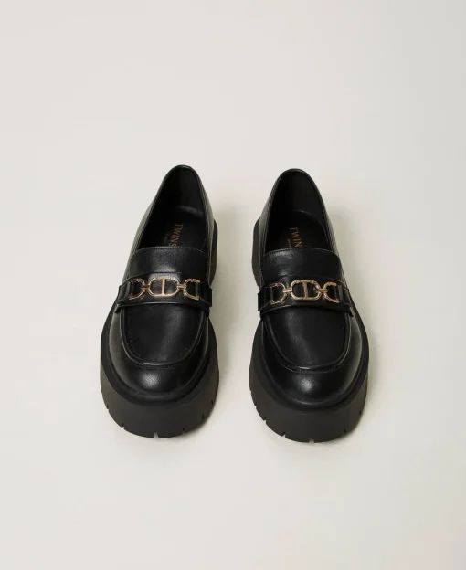 Mocassini Con Morsetto Oval T