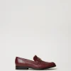 Mocassini In Pelle Con Morsetto Oval T