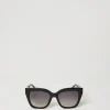 Occhiali Da Sole Cat-eye Con Morsetto