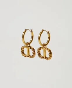 Orecchini Ad Anello Con Oval T Floreale