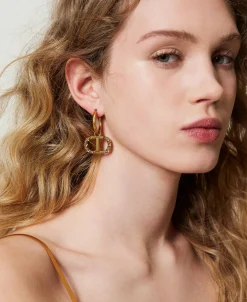 Orecchini Ad Anello Con Oval T Floreale